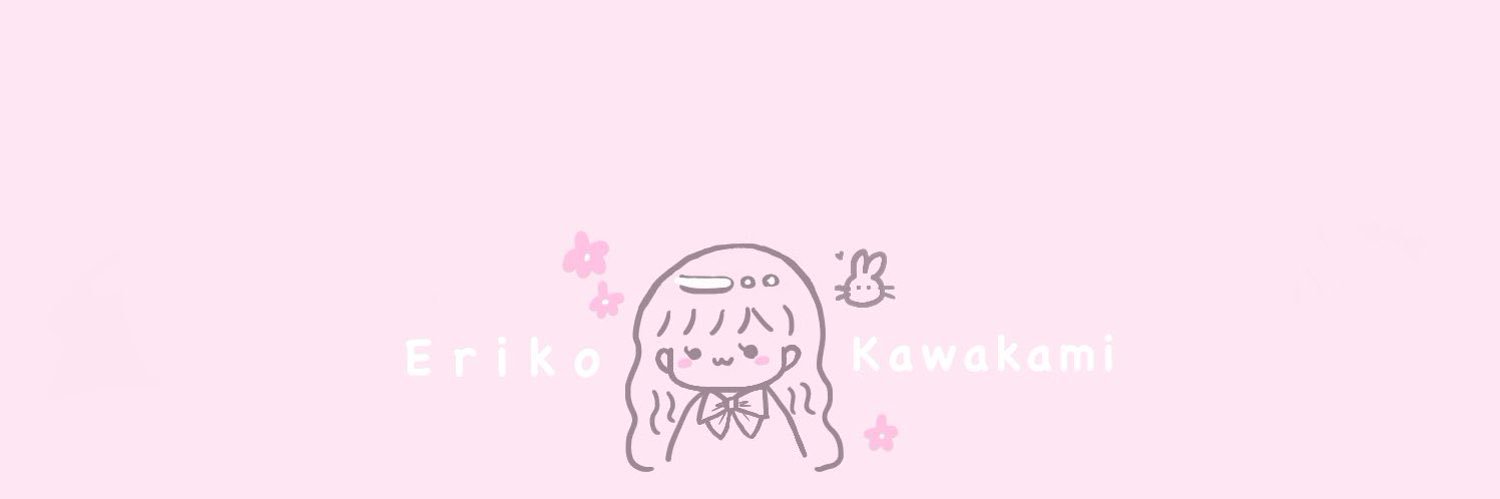 河上英里子 Official's banner