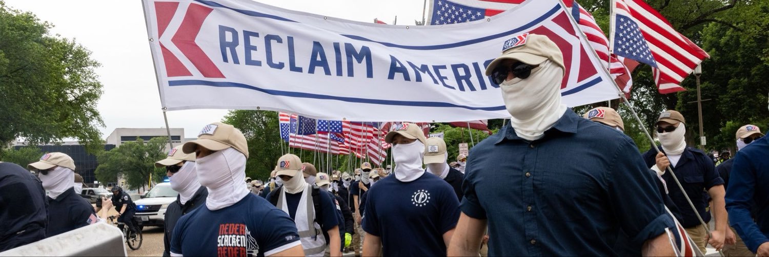 American Patriot's banner