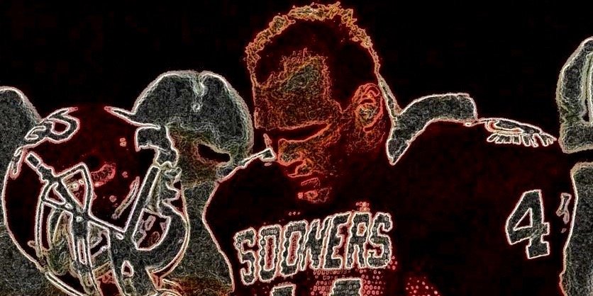 Brian Bosworth's banner
