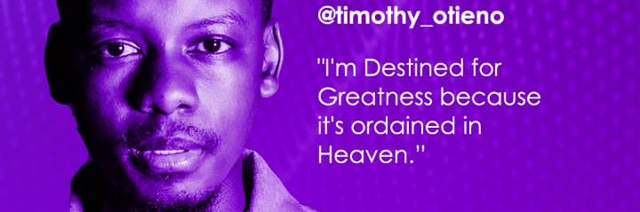 Timothy Otieno's banner