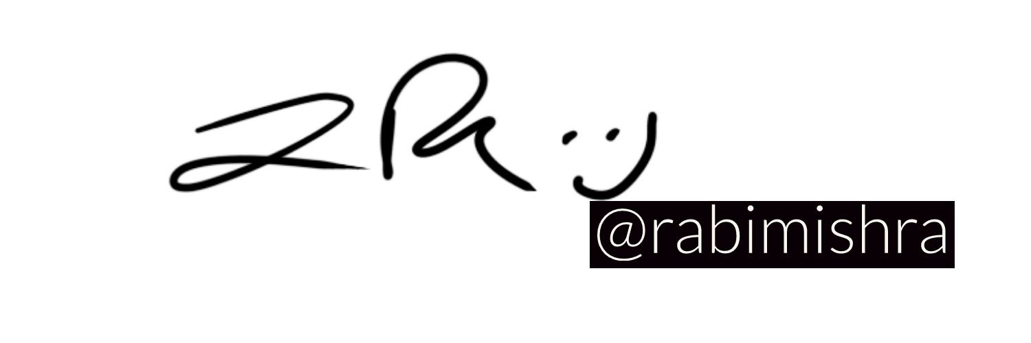 Ravi Mishra's banner