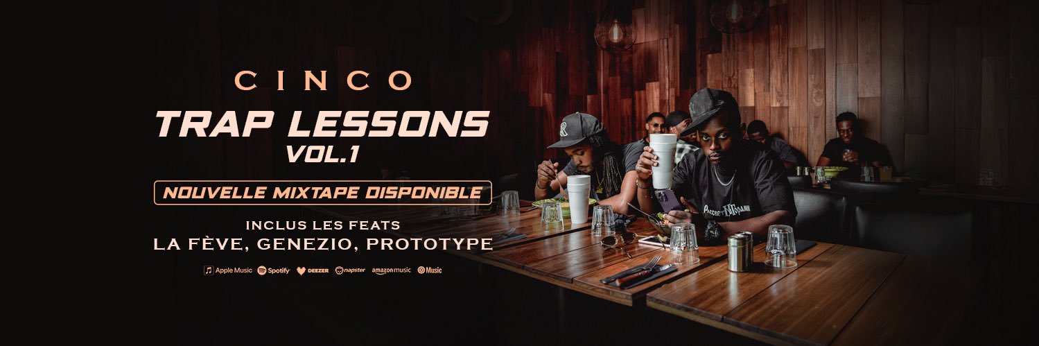Cinco For Real's banner