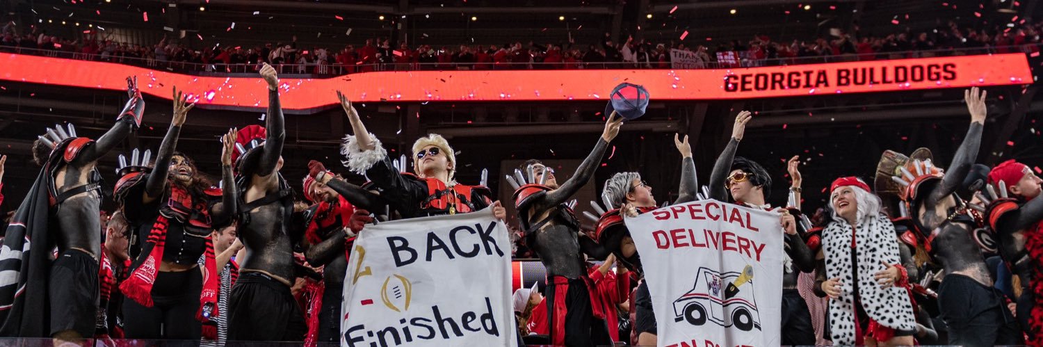 UGA Spike Squad's banner