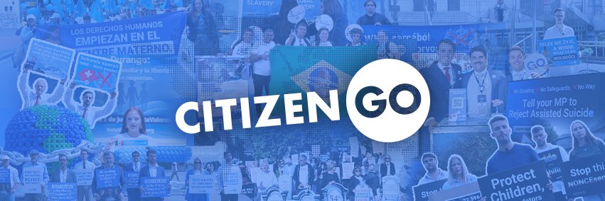 CitizenGO Argentina's banner