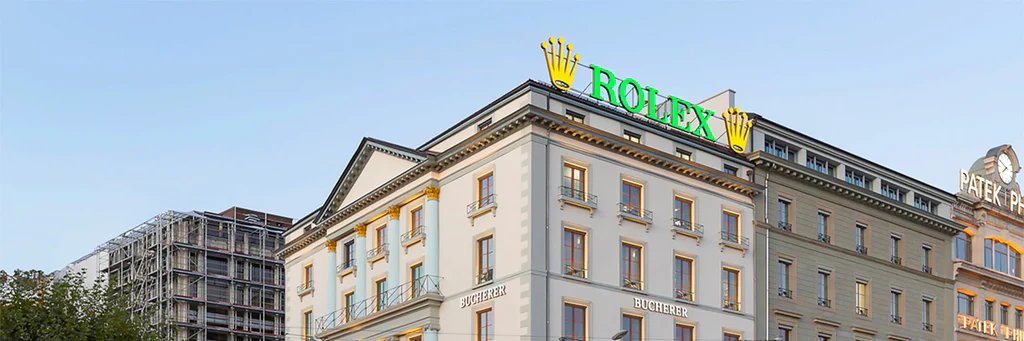 Rolex Club's banner
