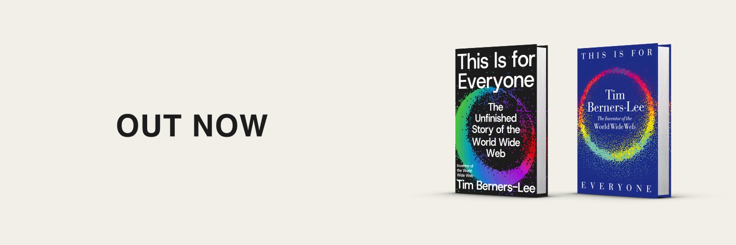 Tim Berners-Lee's banner