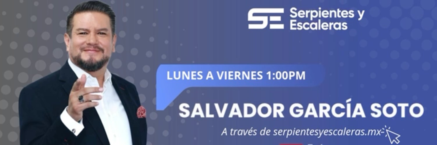 Salvador García Soto's banner