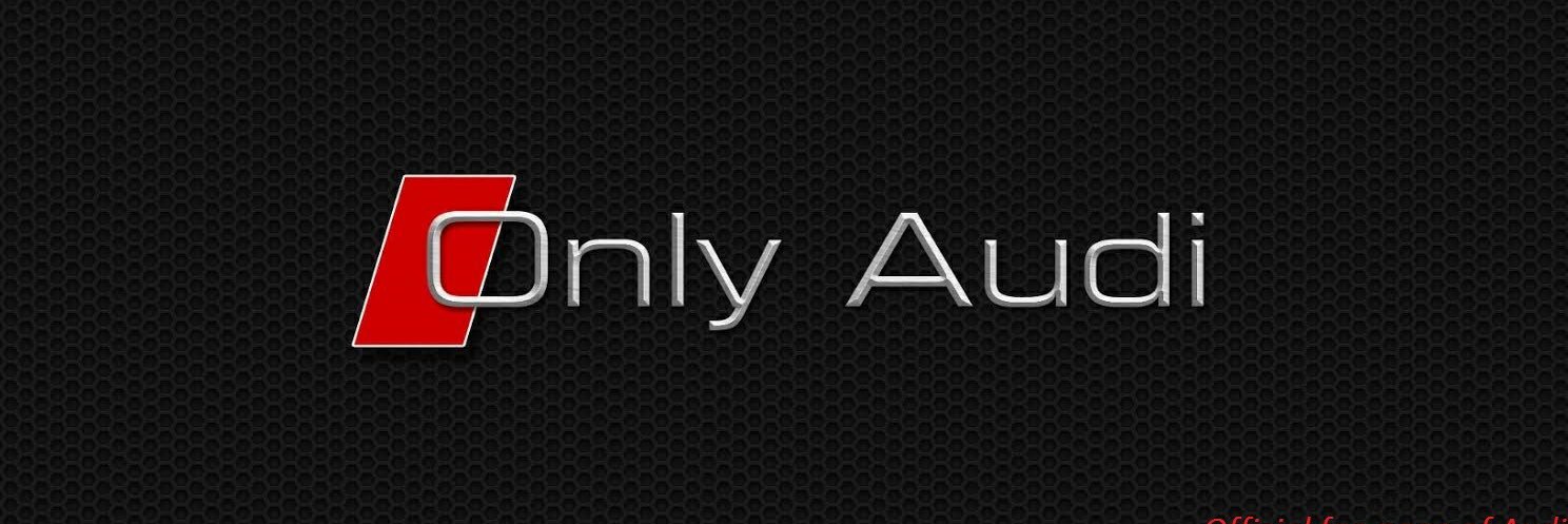 Only Audi's banner