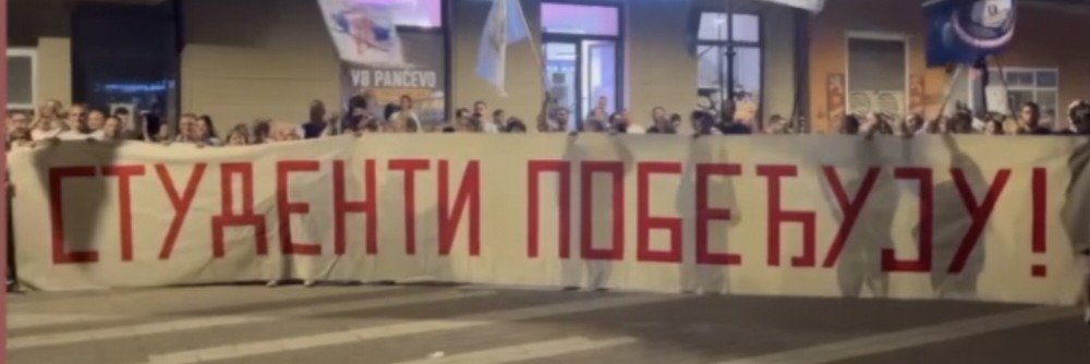 Slavica Plavšić's banner