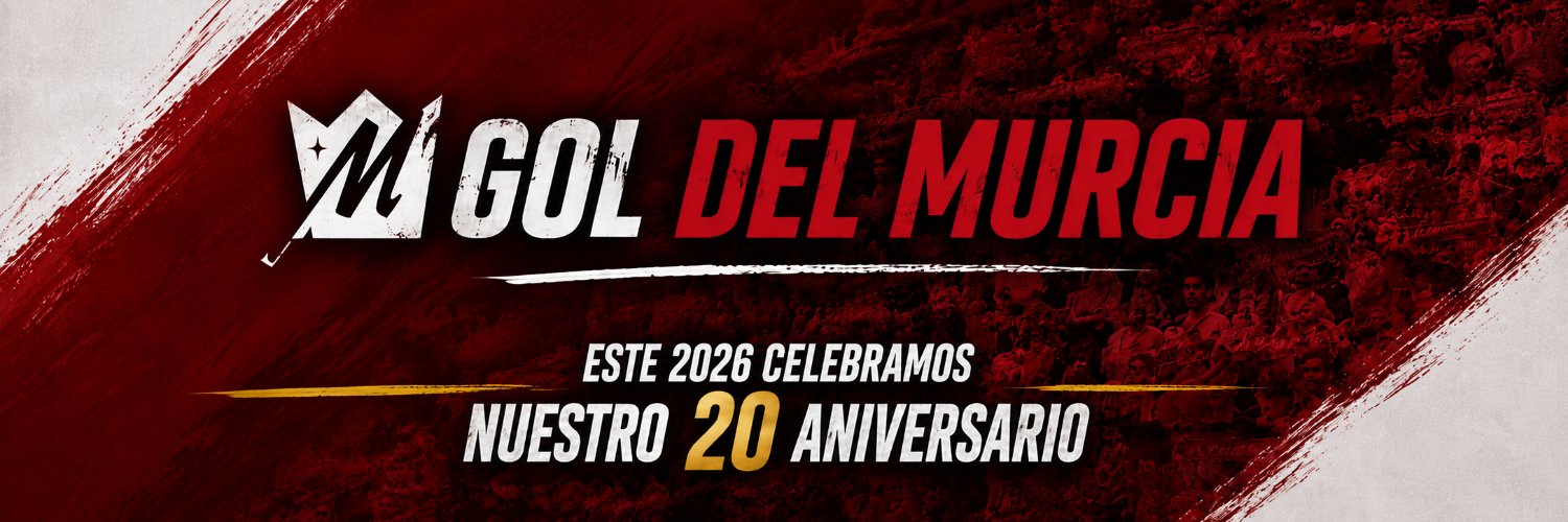 Gol del Murcia's banner