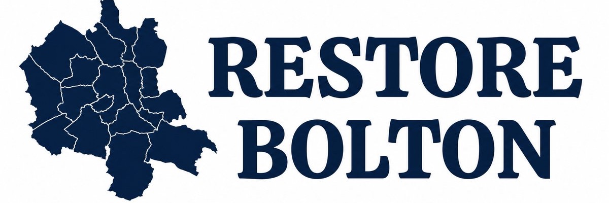 Ian Neasham (Bolton, Restore Britain)'s banner
