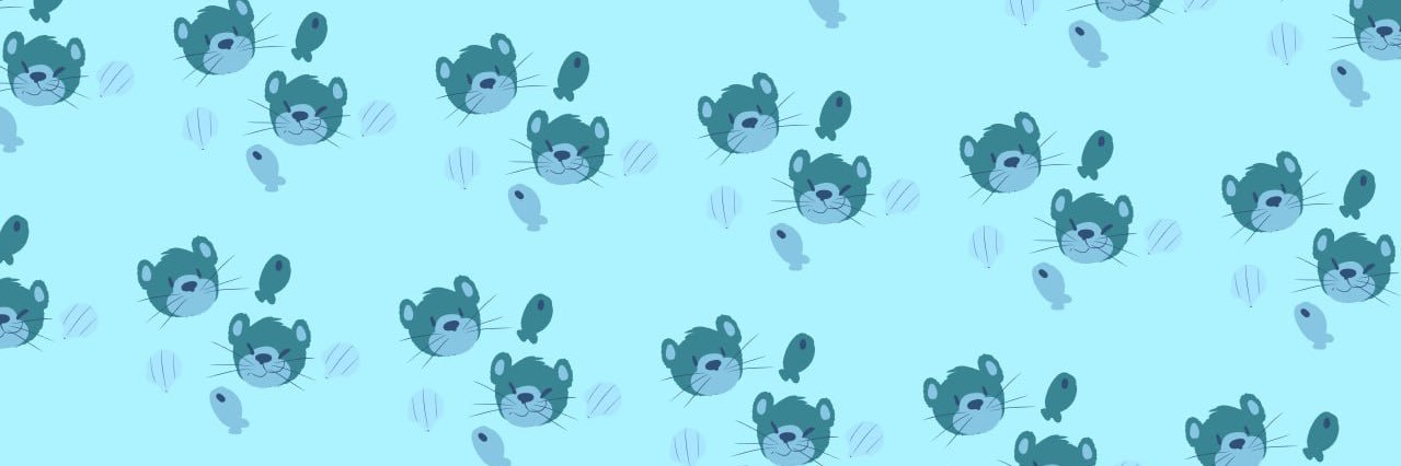 cotton the otter's banner
