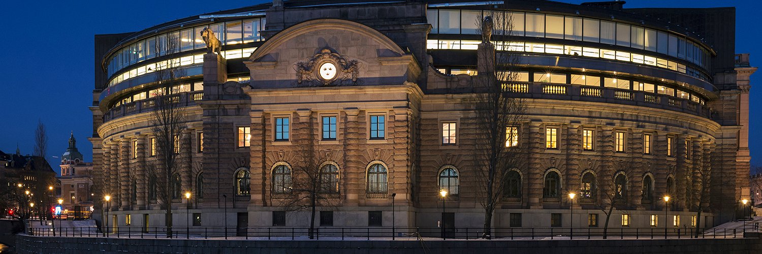 Talman Andreas Norlén's banner