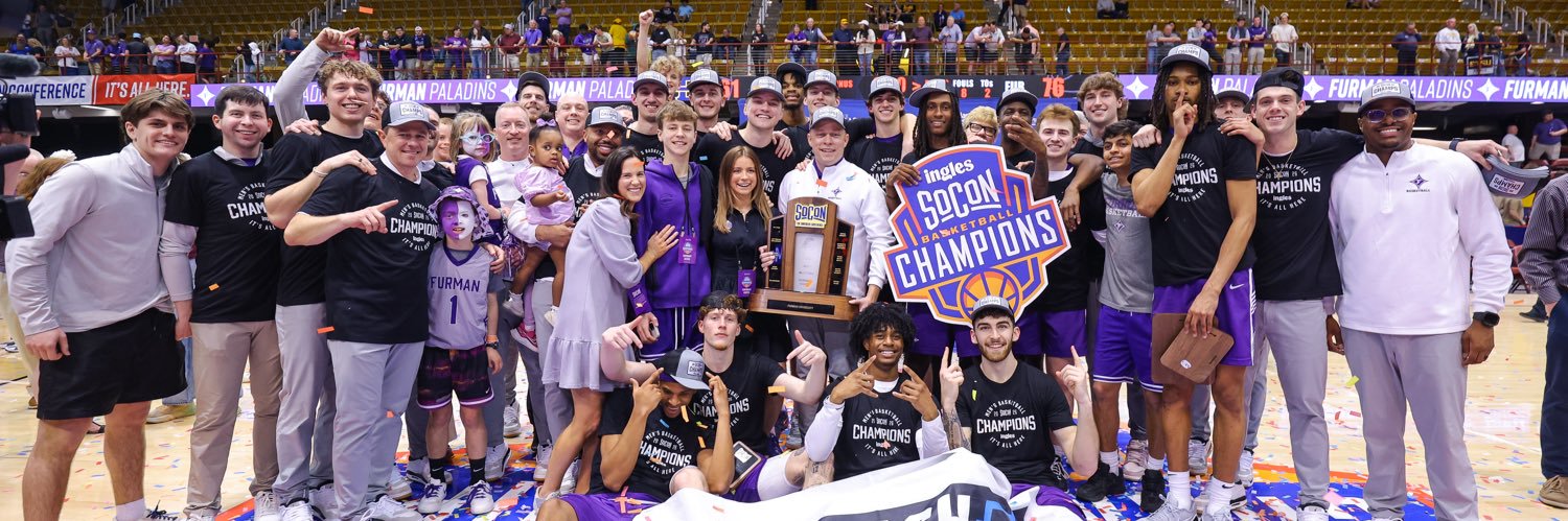 Furman Basketball's banner