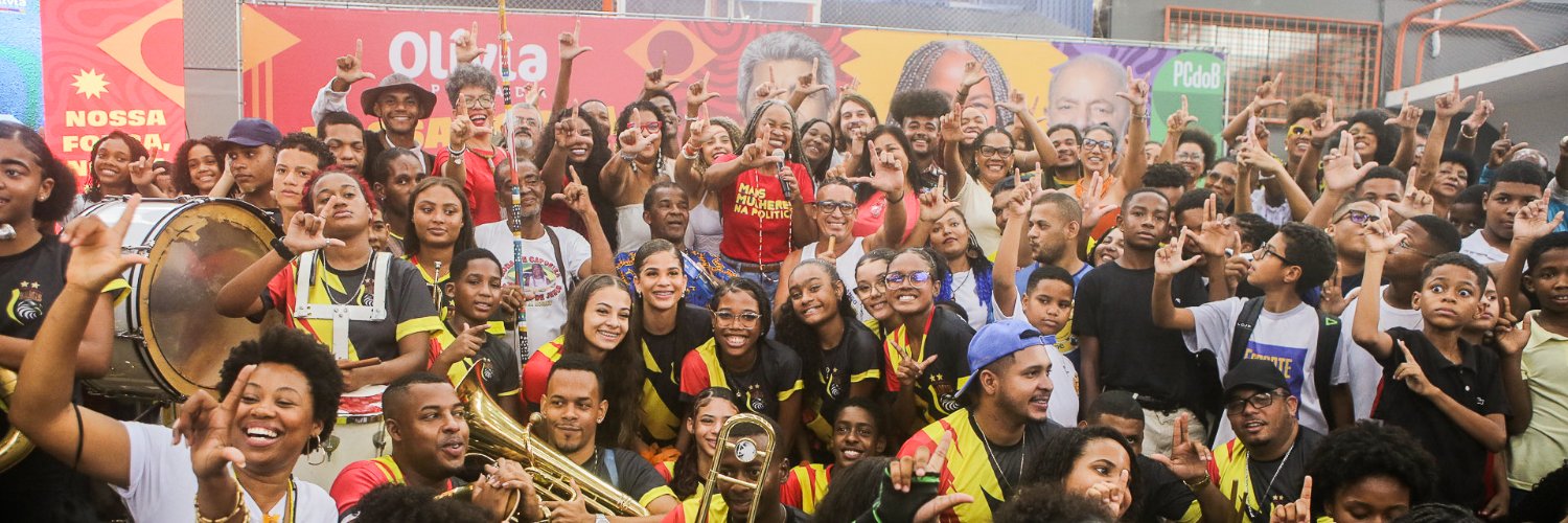 Olívia Santana's banner