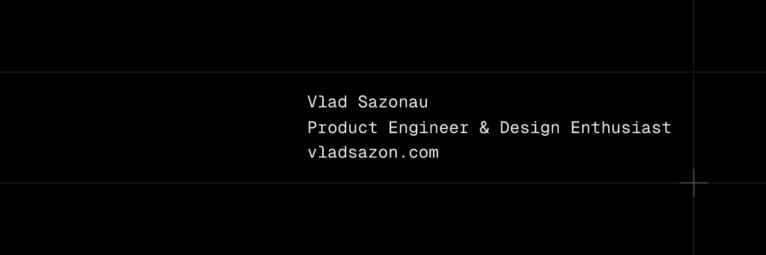 Vlad Sazonau's banner