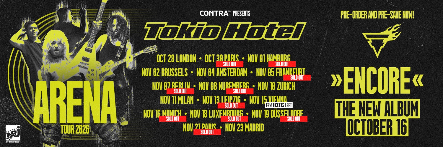 Tokio Hotel's banner