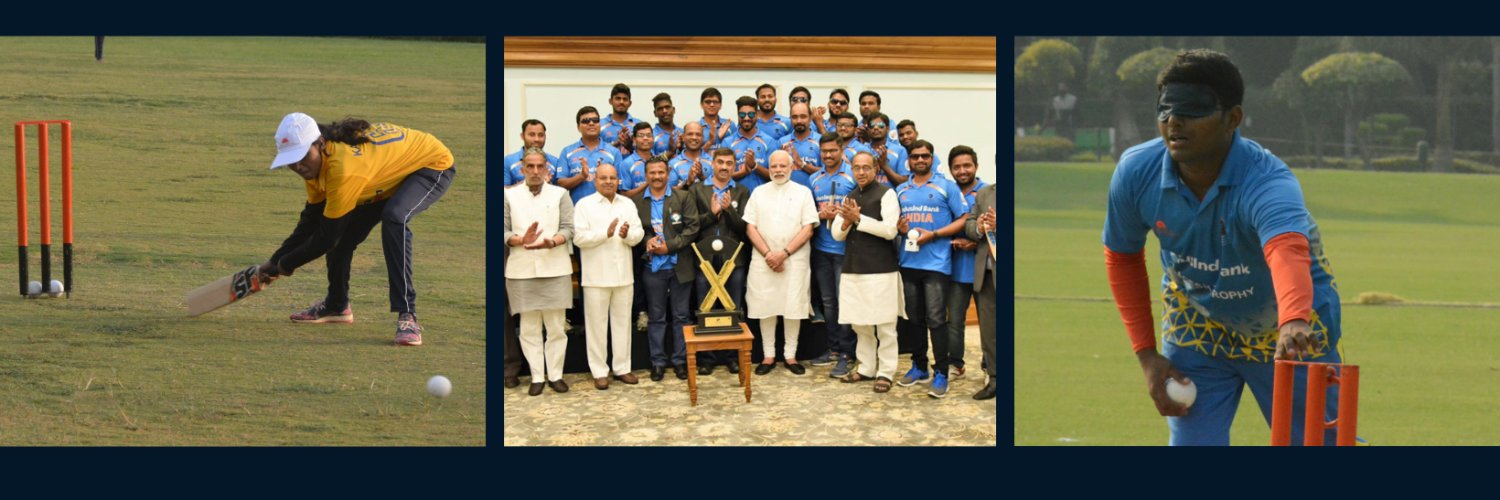 Cricket Association for the Blind in India (CABI)'s banner