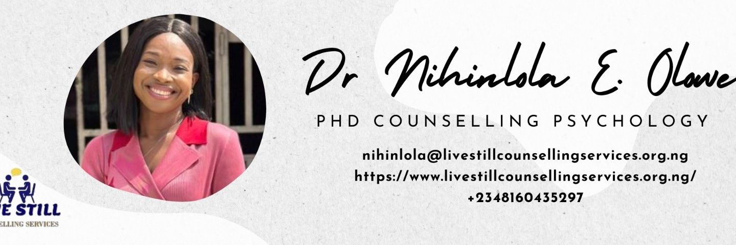Dr Nihinlola E. Olowe's banner