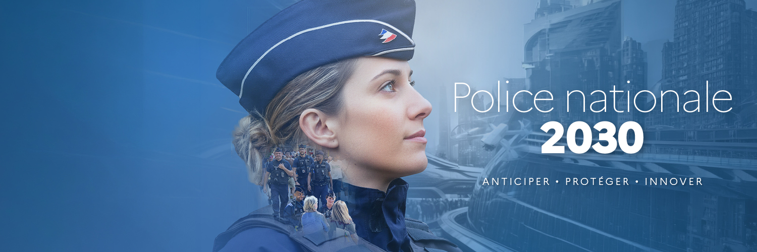 Police nationale's banner