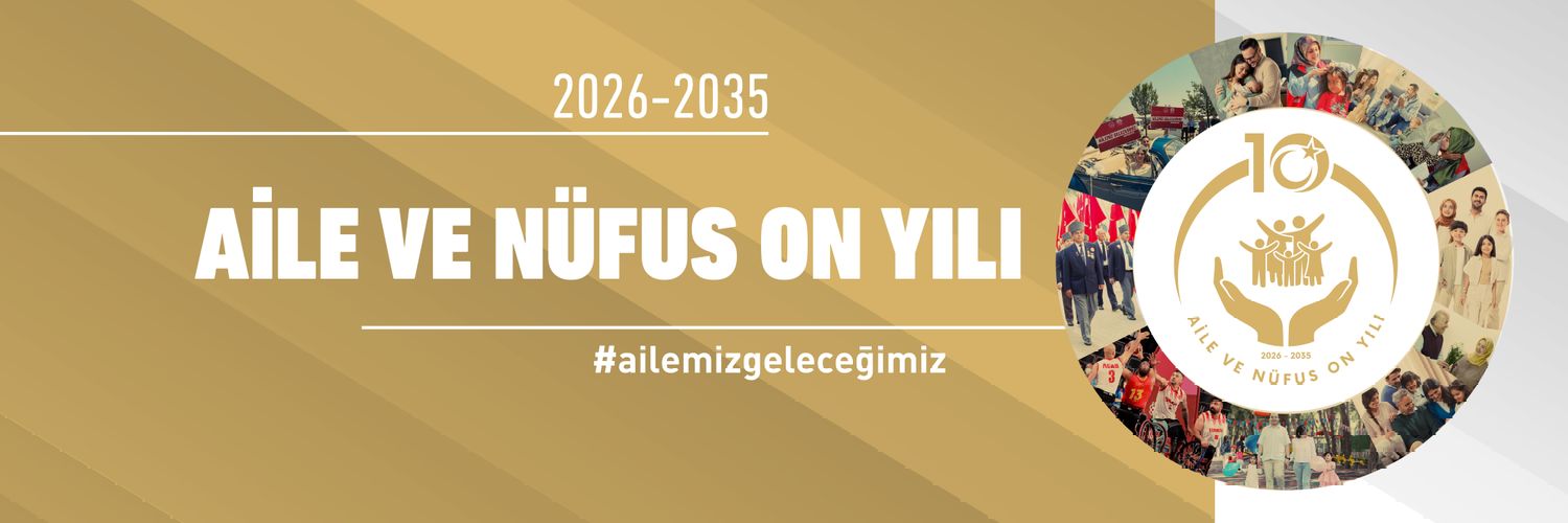 T.C. Aile ve Sosyal Hizmetler Bakanlığı's banner