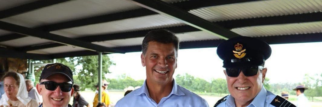 Angus Taylor MP's banner