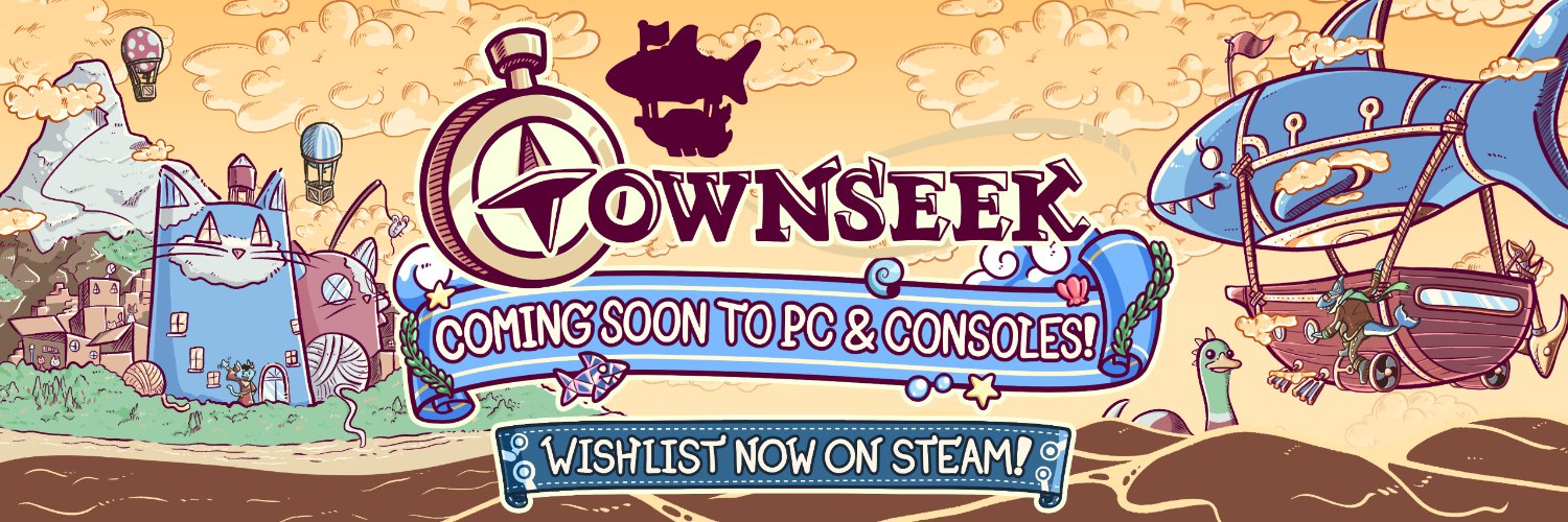 Whales And Games 🐳 Wishlist Townseek on Steam! 🧭's banner