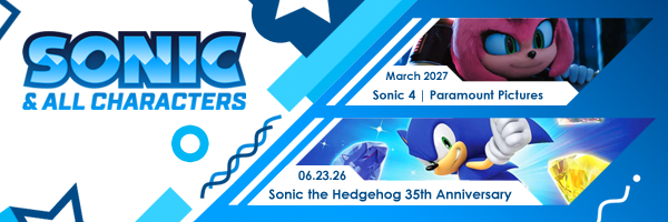 Sonic and all Characters's banner