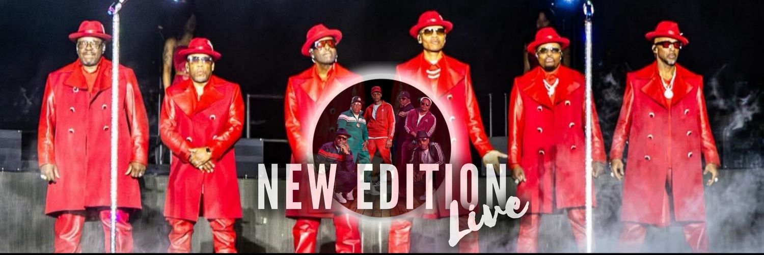 New Edition Live's banner