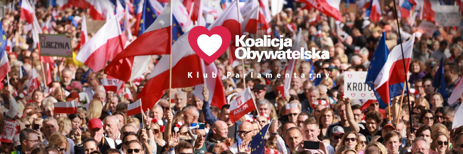 KP Koalicja Obywatelska 🇵🇱✌️'s banner