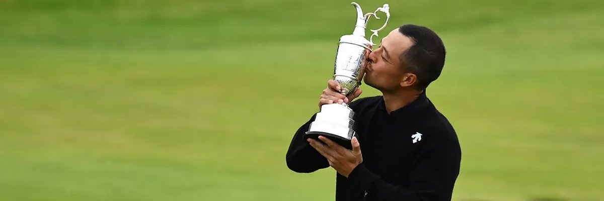 Xander Schauffele's banner