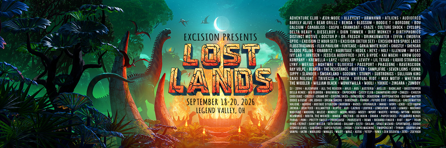 Lost Lands Festival's banner