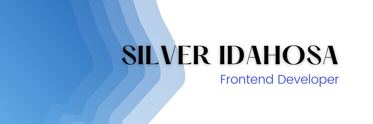 Silver Idahosa's banner