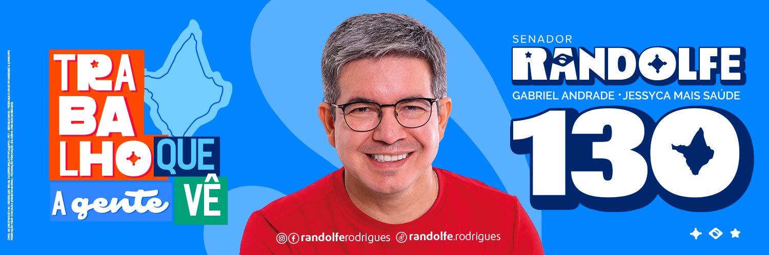 Randolfe Rodrigues's banner