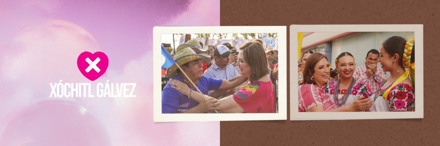 Xóchitl Gálvez Ruiz's banner