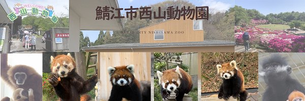 鯖江市西山動物園's banner