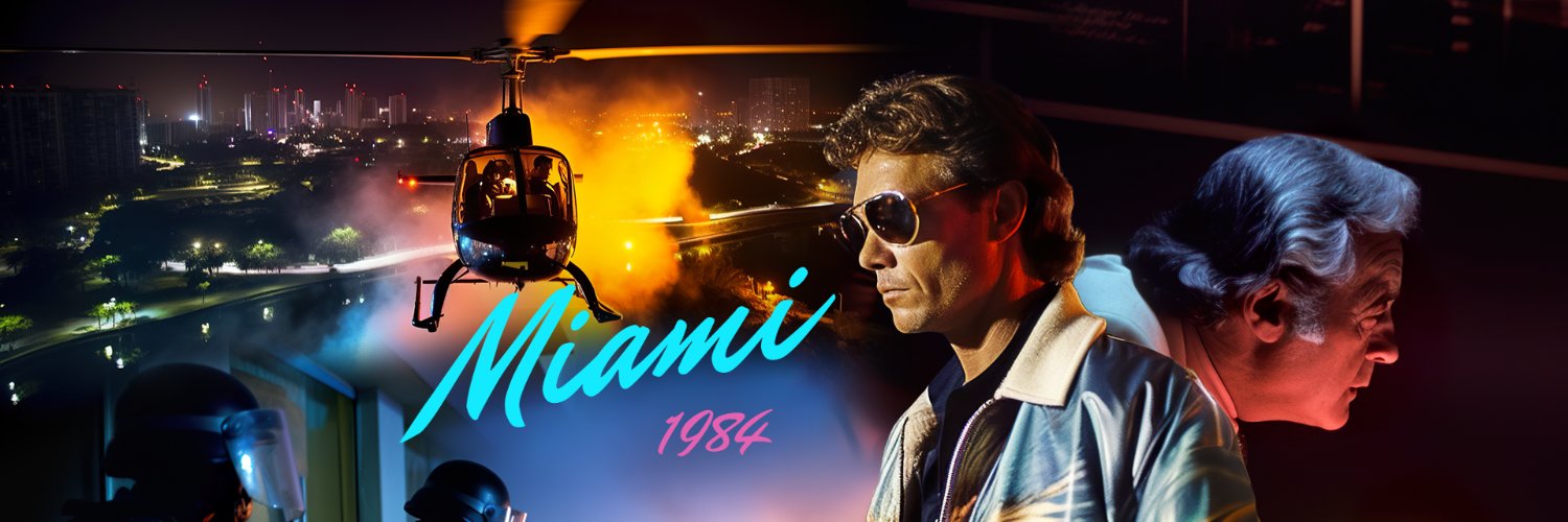 Miami 1984's banner