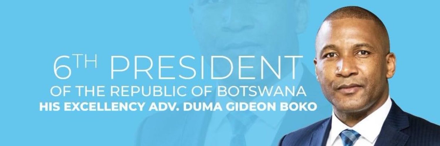 Duma Gideon Boko's banner