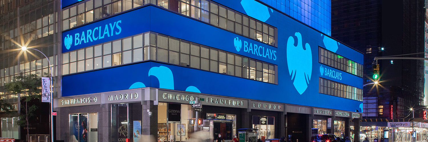 Barclays Investment Bank's banner