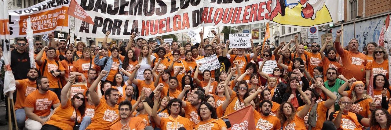 Sindicato de Inquilinas e Inquilinos de Madrid's banner
