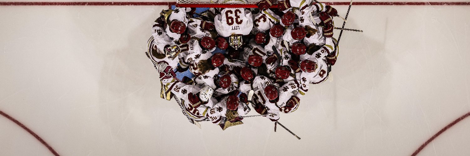 Boston College Women's Hockey's banner