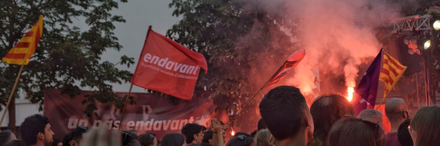 Endavant Ponent's banner