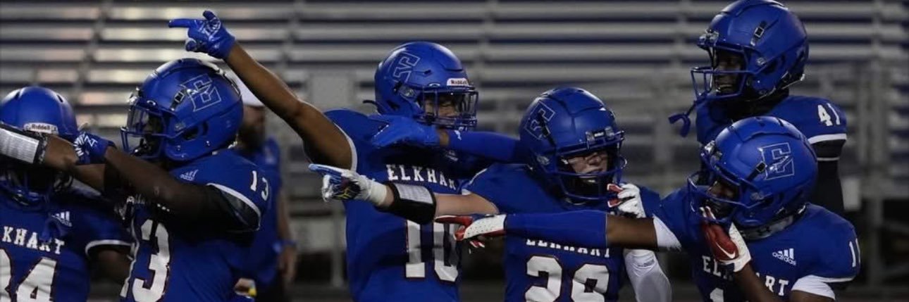 Elkhart High School Football's banner