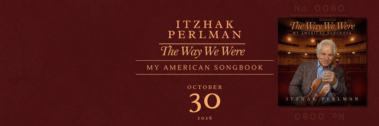 Itzhak Perlman's banner