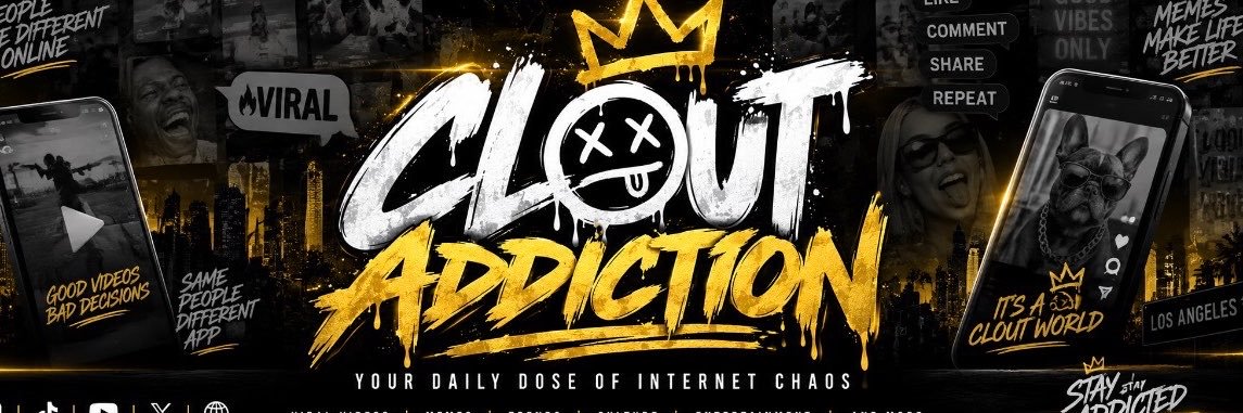 CLOUT ADDICTION's banner