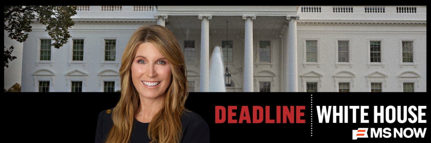 Deadline White House's banner