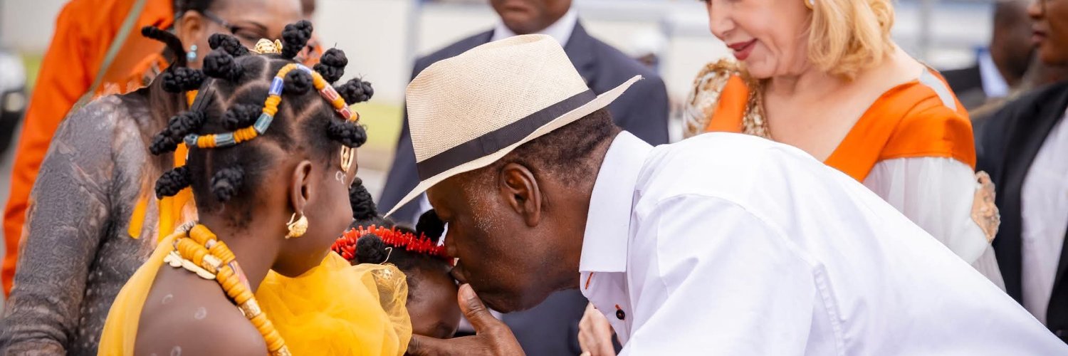 Alassane Ouattara's banner