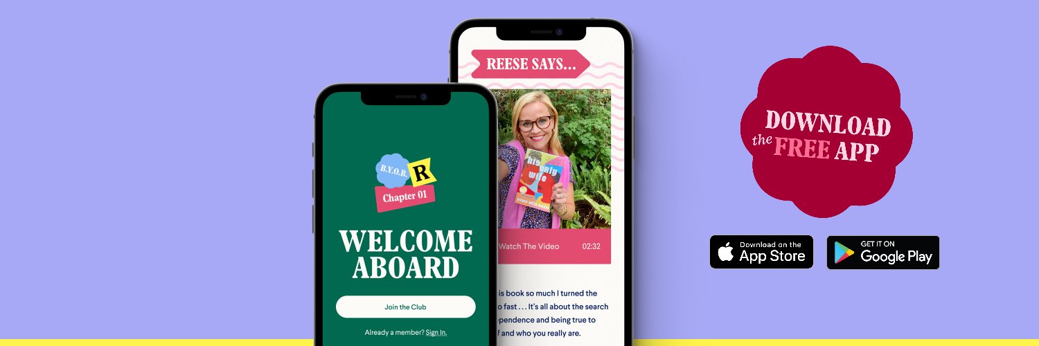 Reese's Book Club's banner