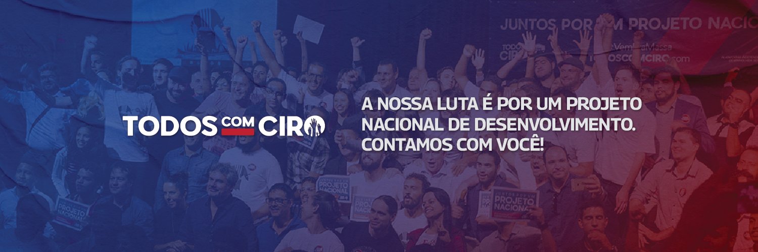 Todos Com Ciro's banner