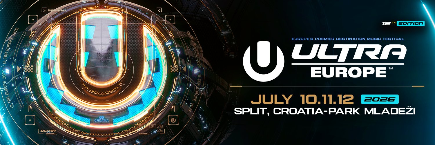 Ultra Europe's banner